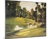 The 9th Tee-Ted Goerschner-Mounted Giclee Print