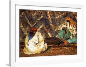 The a la Menthe Nanah-Charlotte Derain-Framed Art Print