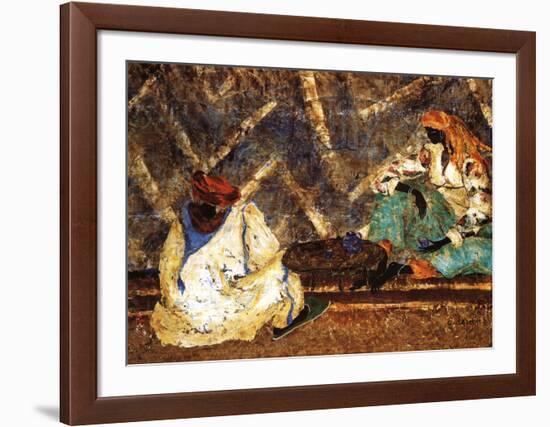 The a la Menthe Nanah-Charlotte Derain-Framed Art Print