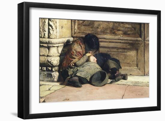 The Abandoned, 1903-Luigi Nono-Framed Giclee Print