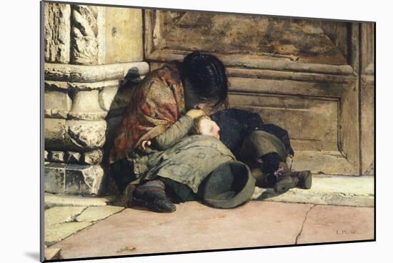 The Abandoned, 1903-Luigi Nono-Mounted Giclee Print