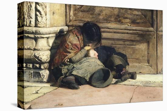 The Abandoned, 1903-Luigi Nono-Stretched Canvas