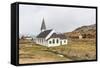 The Abandoned and Recently Restored Whaling Station at Grytviken-Michael Nolan-Framed Stretched Canvas