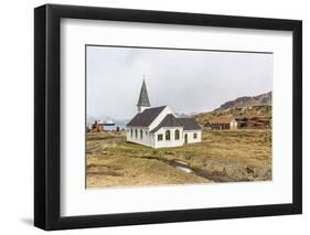 The Abandoned and Recently Restored Whaling Station at Grytviken-Michael Nolan-Framed Photographic Print