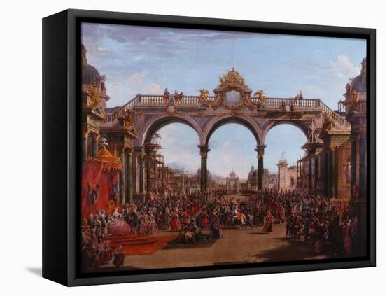 The Abandoned Dido-Francesco Battaglioli-Framed Stretched Canvas