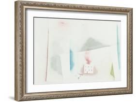 The Abandoned House; Brennendes Haus-Paul Klee-Framed Giclee Print