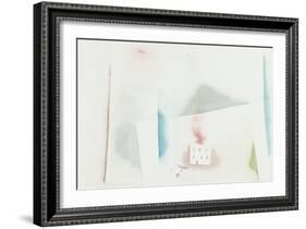 The Abandoned House; Brennendes Haus-Paul Klee-Framed Giclee Print