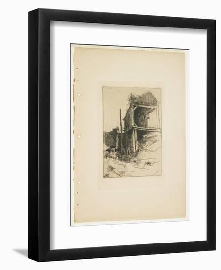 The Abandoned Mill, 1888-1889-John Henry Twachtman-Framed Giclee Print