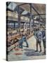 The Abattoirs of Chicago 1907-Stefano Bianchetti-Stretched Canvas
