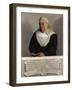 The Abbess Lucrezia Vertova Agliardi, c.1557-Giovanni Battista Moroni-Framed Giclee Print