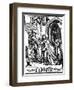 The Abbess Visited by Death, 1538-Hans Holbein the Younger-Framed Giclee Print