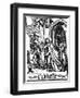 The Abbess Visited by Death, 1538-Hans Holbein the Younger-Framed Giclee Print