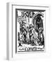 The Abbess Visited by Death, 1538-Hans Holbein the Younger-Framed Giclee Print