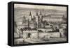 'The Abbey of St Germain-des-Prés in the 14th Century', 1915-Unknown-Framed Stretched Canvas