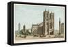 The Abbey on a Sunday-null-Framed Stretched Canvas