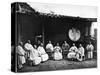 The Abbot and Monks of Kushan Monastery, C.1867-72-John Thomson-Stretched Canvas