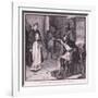 The Abbot of Arbroath before King Edward Ad 1296-null-Framed Giclee Print