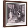 The Abbot of Arbroath before King Edward Ad 1296-null-Framed Giclee Print