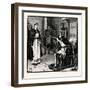 The Abbot of Arbroath before King Edward-null-Framed Giclee Print