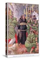 The Abbot of Saint Marie's Taken by Robin Hood, C.1920-Walter Crane-Stretched Canvas