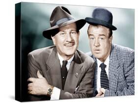 THE ABBOTT AND COSTELLO SHOW, from left: Bud Abbott, Lou Costello, 1952-53-null-Stretched Canvas