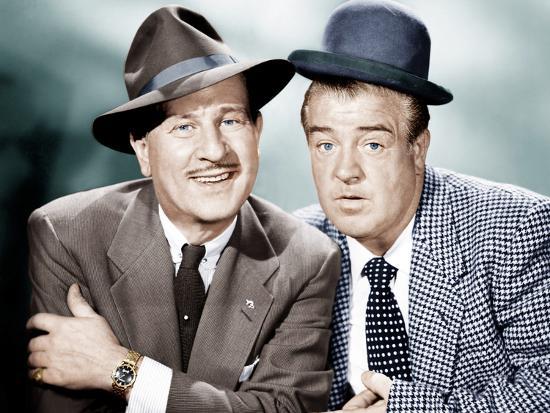 THE ABBOTT AND COSTELLO SHOW, from left: Bud Abbott, Lou Costello, 1952-53 Photo | AllPosters.com