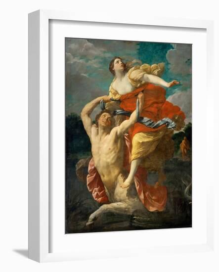 The Abduction of Deianeira by the Centaur Nessus-Guido Reni-Framed Giclee Print