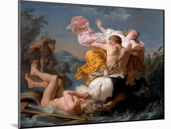 The Abduction of Deianeira by the Centaur Nessus-Louis-Jean-François Lagrenée-Mounted Giclee Print