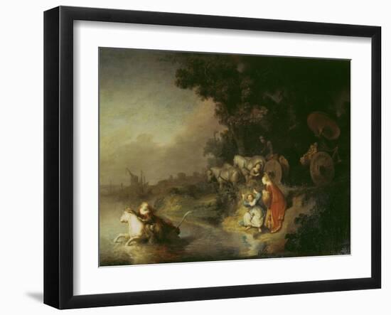 The Abduction of Europa, 1632-Rembrandt van Rijn-Framed Giclee Print