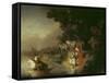 The Abduction of Europa, 1632-Rembrandt van Rijn-Framed Stretched Canvas