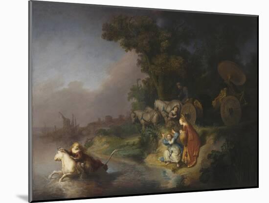The Abduction of Europa, 1632-Rembrandt van Rijn-Mounted Giclee Print