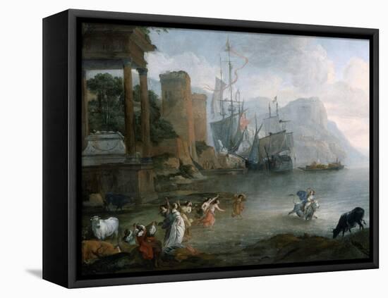 The Abduction of Europa, 17th Century-Hendrick van Minderhout-Framed Stretched Canvas