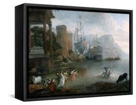 The Abduction of Europa, 17th Century-Hendrick van Minderhout-Framed Stretched Canvas