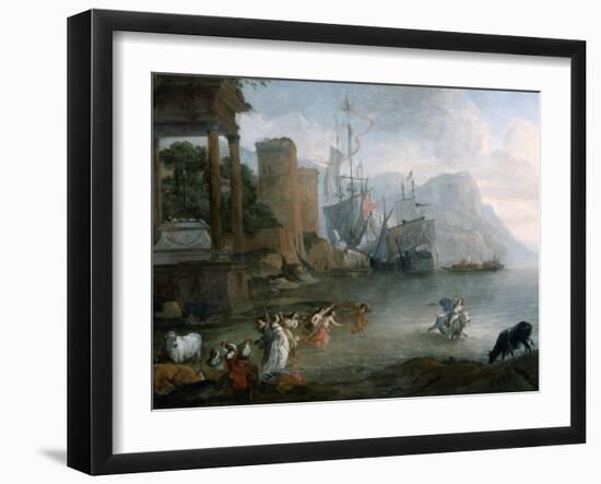 The Abduction of Europa, 17th Century-Hendrick van Minderhout-Framed Giclee Print