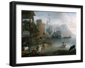 The Abduction of Europa, 17th Century-Hendrick van Minderhout-Framed Giclee Print