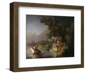 The Abduction of Europa-Rembrandt van Rijn-Framed Art Print