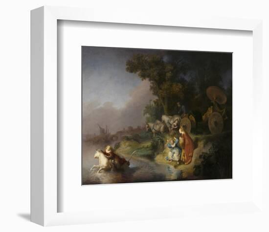 The Abduction of Europa-Rembrandt van Rijn-Framed Art Print