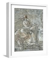 The Abduction of Europa-Prospero Fontana-Framed Giclee Print
