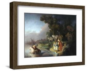 The Abduction of Europa-Rembrandt van Rijn-Framed Giclee Print