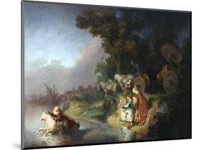 The Abduction of Europa-Rembrandt van Rijn-Mounted Giclee Print