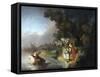 The Abduction of Europa-Rembrandt van Rijn-Framed Stretched Canvas
