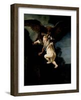 The Abduction of Ganymede, 1635-Rembrandt van Rijn-Framed Giclee Print