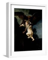 The Abduction of Ganymede, 1635-Rembrandt van Rijn-Framed Premium Giclee Print