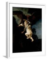 The Abduction of Ganymede, 1635-Rembrandt van Rijn-Framed Giclee Print