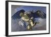 The Abduction of Ganymede-Anton Domenico Gabbiani-Framed Giclee Print