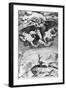 The Abduction of Ganymede-Michelangelo Buonarroti-Framed Giclee Print