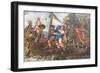 The Abduction of Helen, 1631-43-Giovanni Francesco Romanelli-Framed Giclee Print