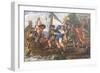 The Abduction of Helen, 1631-43-Giovanni Francesco Romanelli-Framed Giclee Print