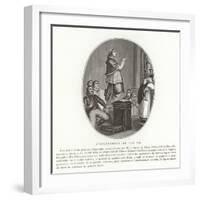 The Abduction of Pope Pius VII, Rome, 6 July 1809-null-Framed Giclee Print