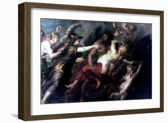 The Abduction of Proserpina, 1632-Peter Paul Rubens-Framed Giclee Print